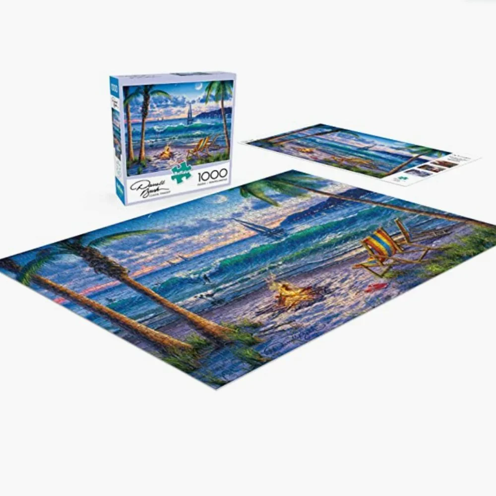 Buffalo Darrell Bush Coastal Twilight Jigsaw Puzzle 1000 Piece